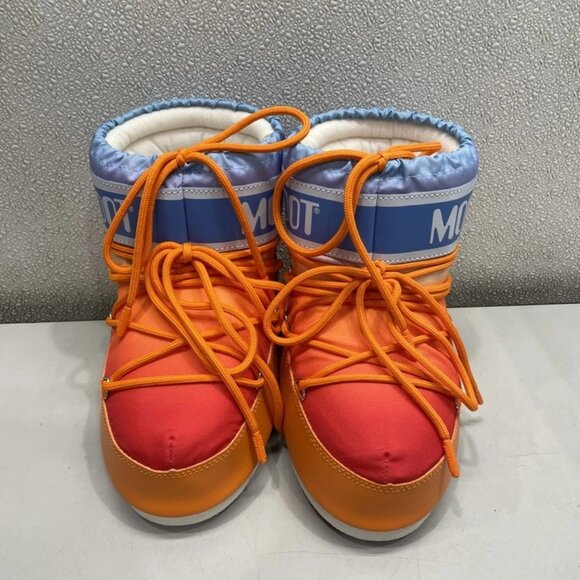 Moon Boot Orange Snow Bootie main image 4